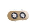 Ovoid İkili Led Spot Hareketli 1 Ovoid Ikili Led Spot Hareketli