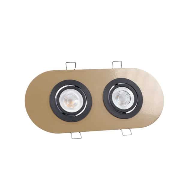 Ovoid Ikili Led Spot Hareketli