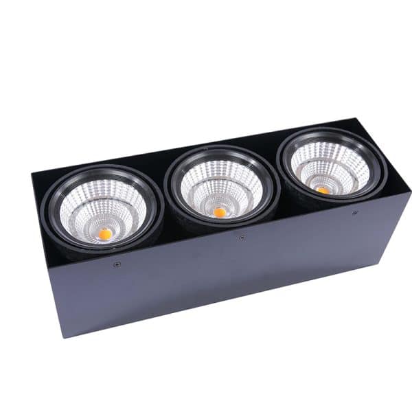 Siva Ustu Triple 3X Led Spot