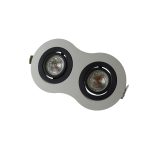 Sıva Altı Hareketli Oval Led Spot 2X10W 4 P1070822