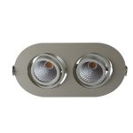 Sıva Altı Hareketli Led Spot 2x10W 2 P1070886